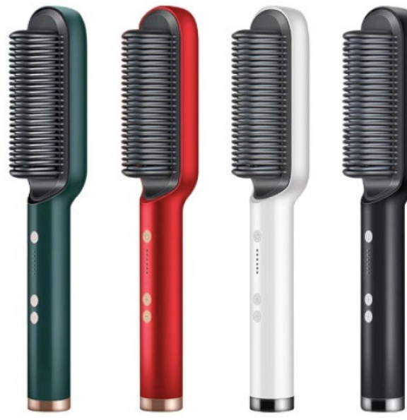 Peine Plancha Ceramic Alaciador de Cabello, Cepillo Portátil