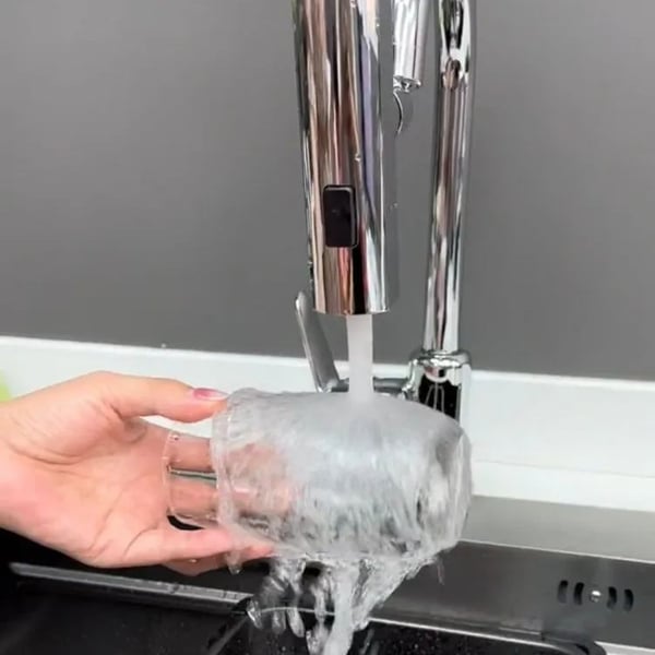 GRIFO GIRATORIO CON CASCADA PARA EXTENSIÓN 4 EN 1, Más lujo y practicidad en su cocina