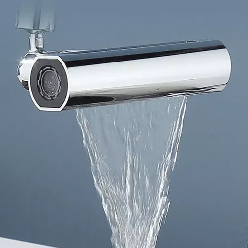 GRIFO GIRATORIO CON CASCADA PARA EXTENSIÓN 4 EN 1, Más lujo y practicidad en su cocina