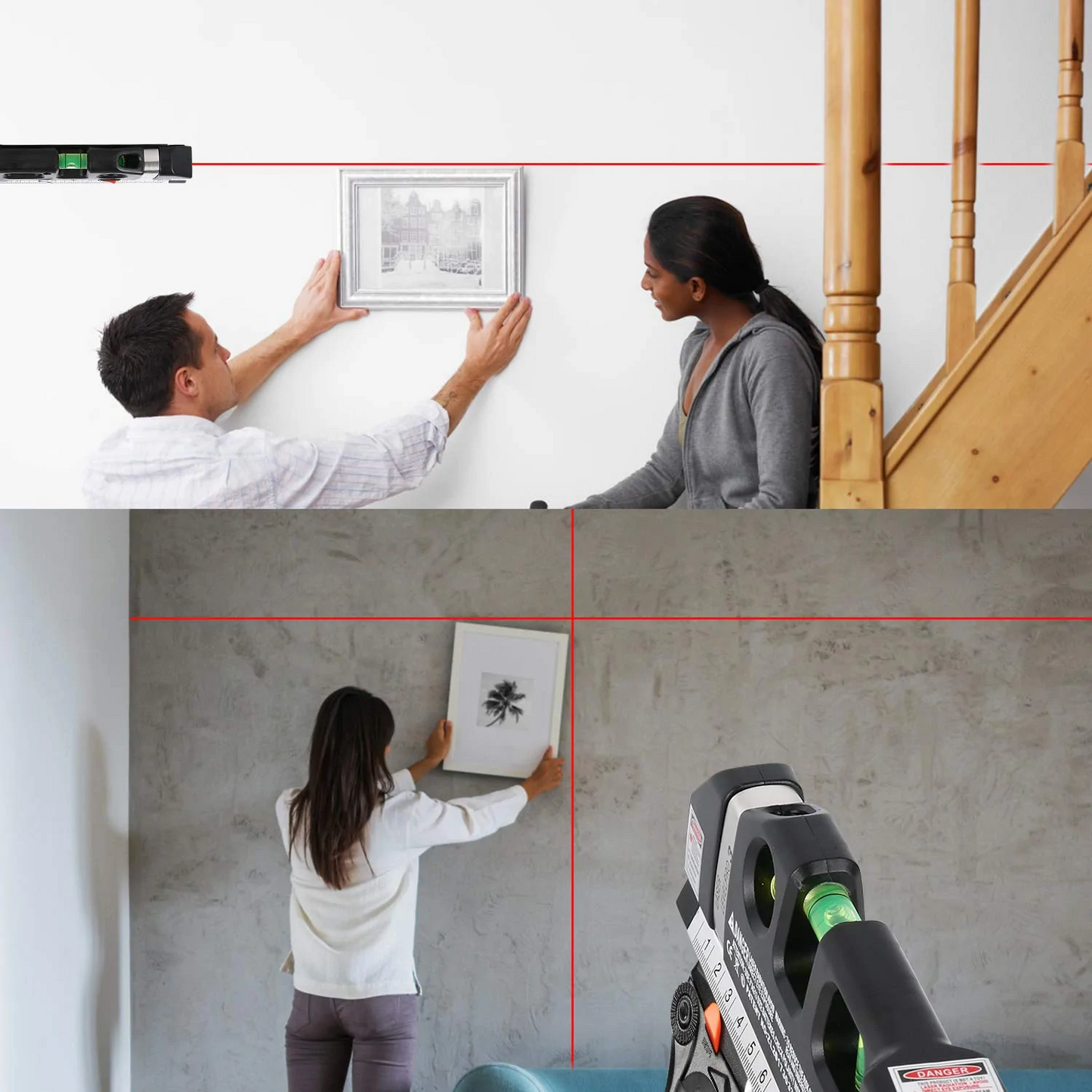 METRO NIVEL LASER MAX® 4 en 1, precisión y facilidad de uso