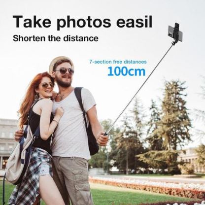 Palo de Selfie Inalámbrico Bluetooth Con Luz, SELFIEPRO