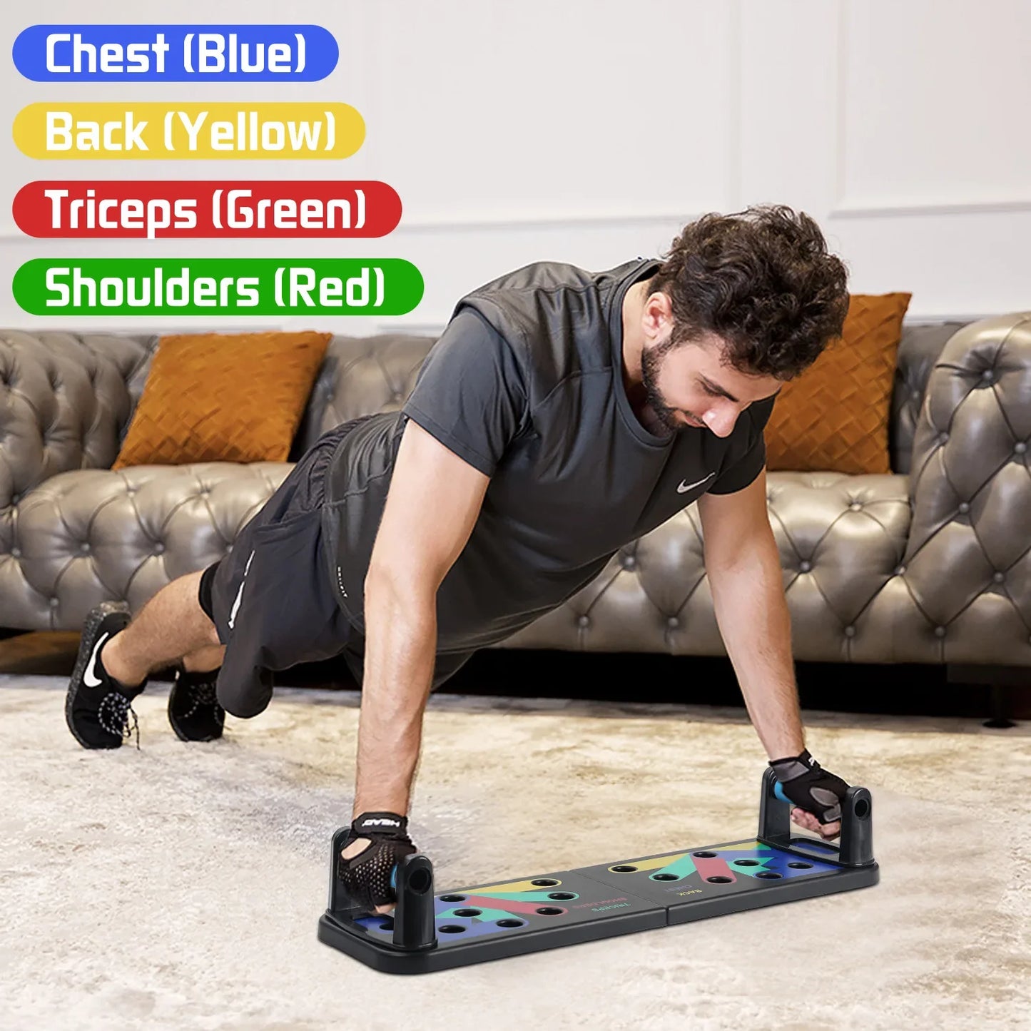 Tabla De Entrenamiento Maxx Push Up Sistema De Flexiones