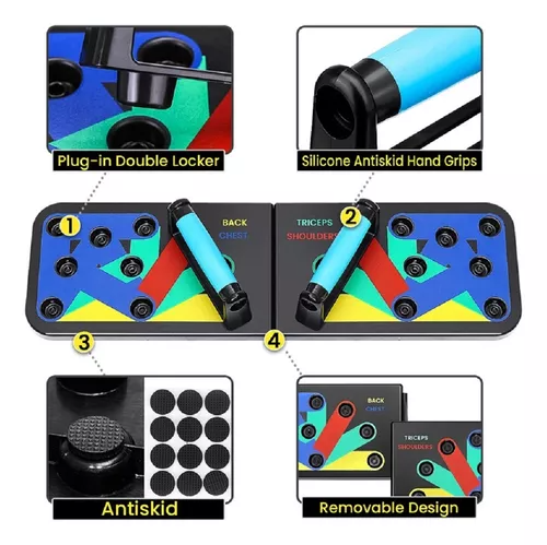 Tabla De Entrenamiento Maxx Push Up Sistema De Flexiones