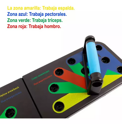 Tabla De Entrenamiento Maxx Push Up Sistema De Flexiones