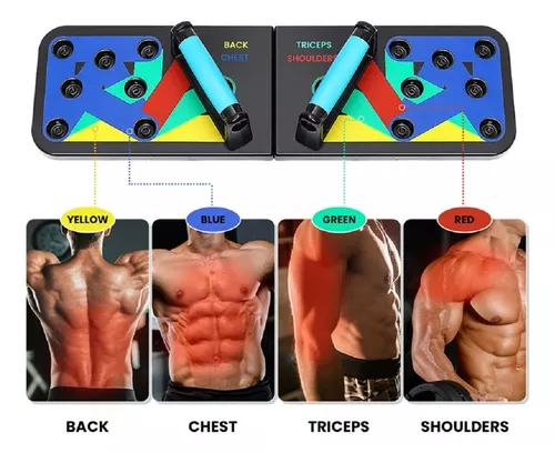Tabla De Entrenamiento Maxx Push Up Sistema De Flexiones
