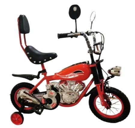 Bicicleta Tipo Moto con Sonido Rin 12 - Bicimoto para Bebés y Niños Pequeños