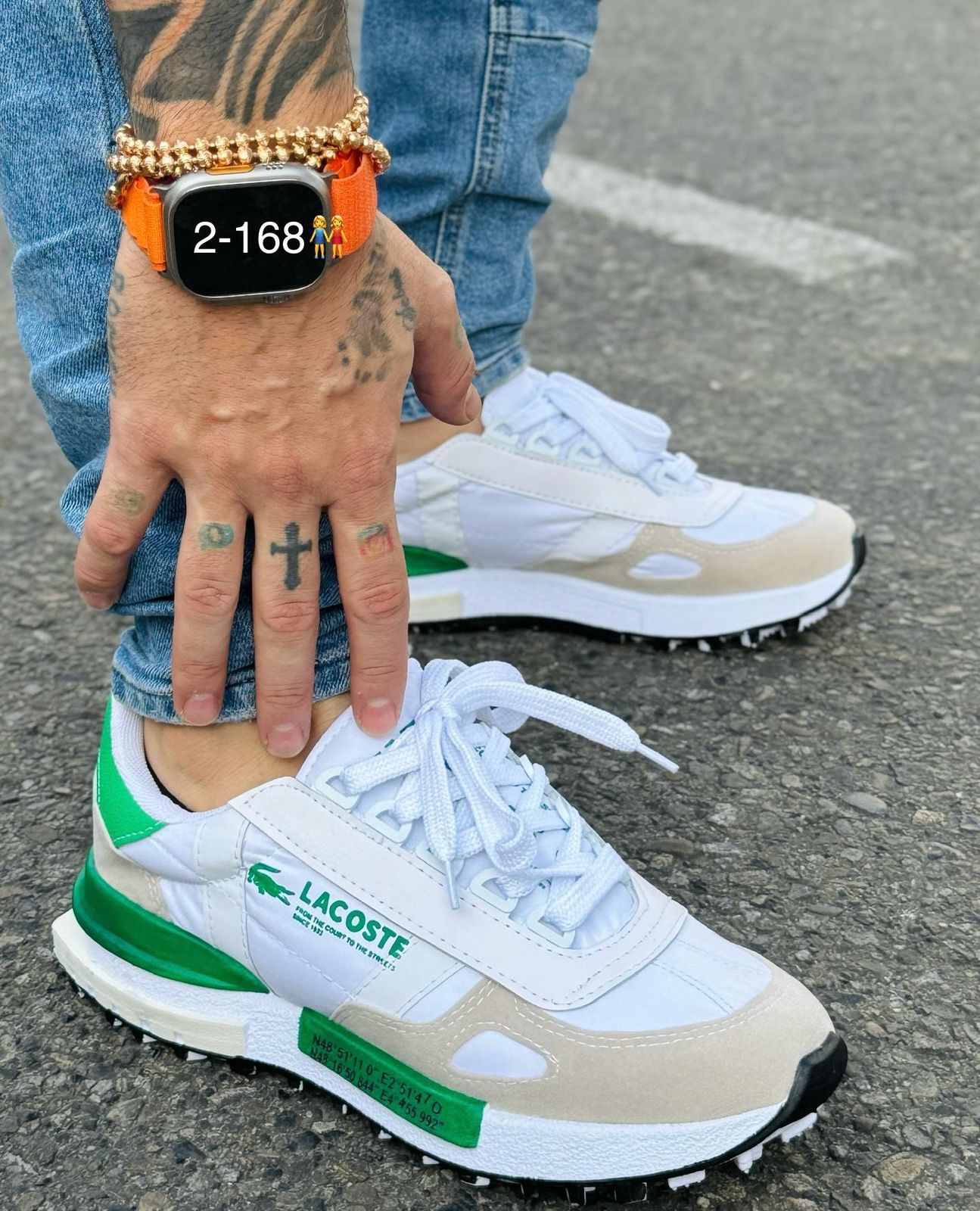 Tenis Lacoste Masculino - Casual Premium con Diseño Elegante y Suela Confortable