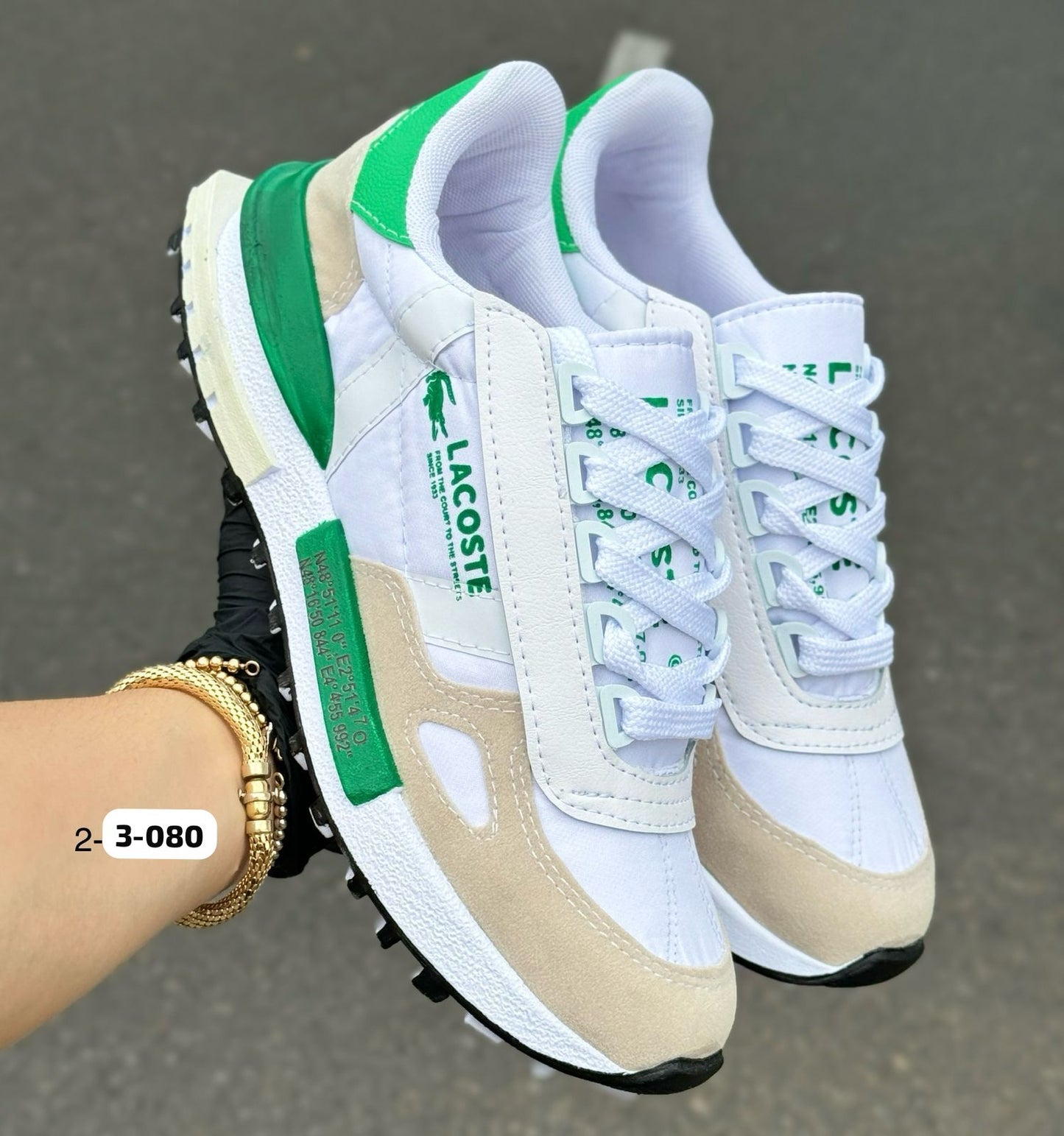 Tenis Lacoste Masculino - Casual Premium con Diseño Elegante y Suela Confortable