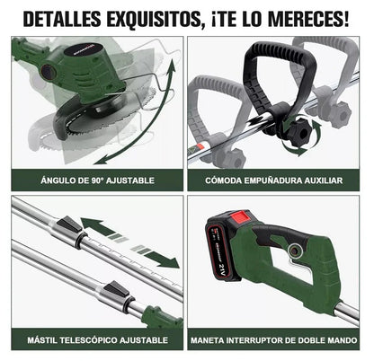 MAXCUT™ DESBROZADORA ELECTRICA 3 EN 1 - Mas ligera que nunca