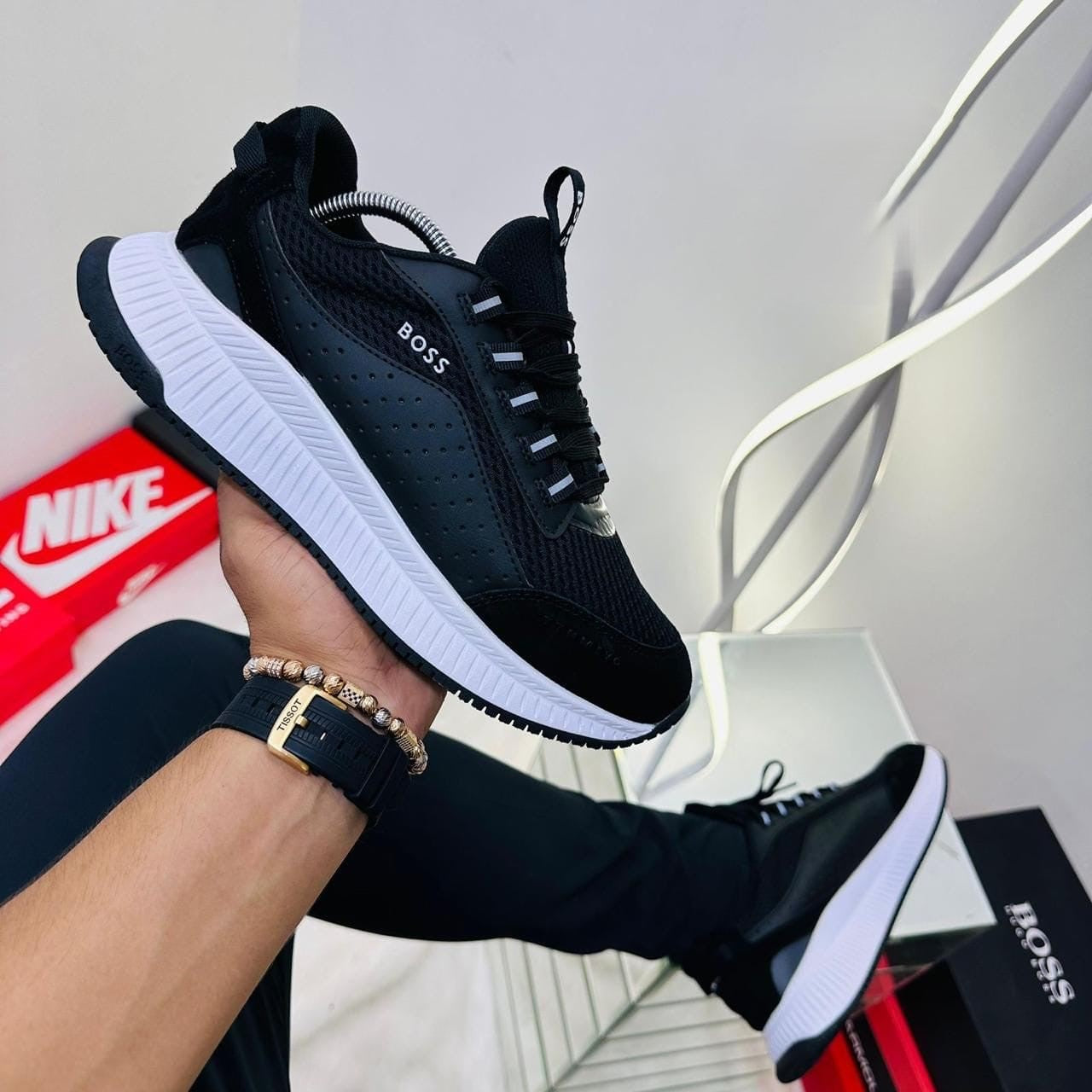 Tenis Hugo Boss Masculino - Casual Premium con Diseño Elegante y Suela Confortable