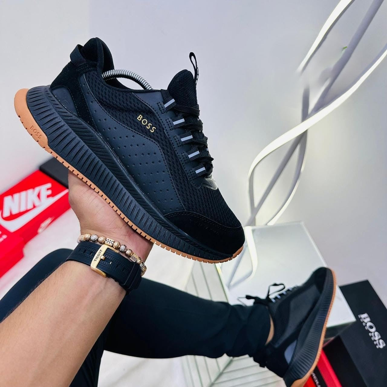 Tenis Hugo Boss Masculino - Casual Premium con Diseño Elegante y Suela Confortable