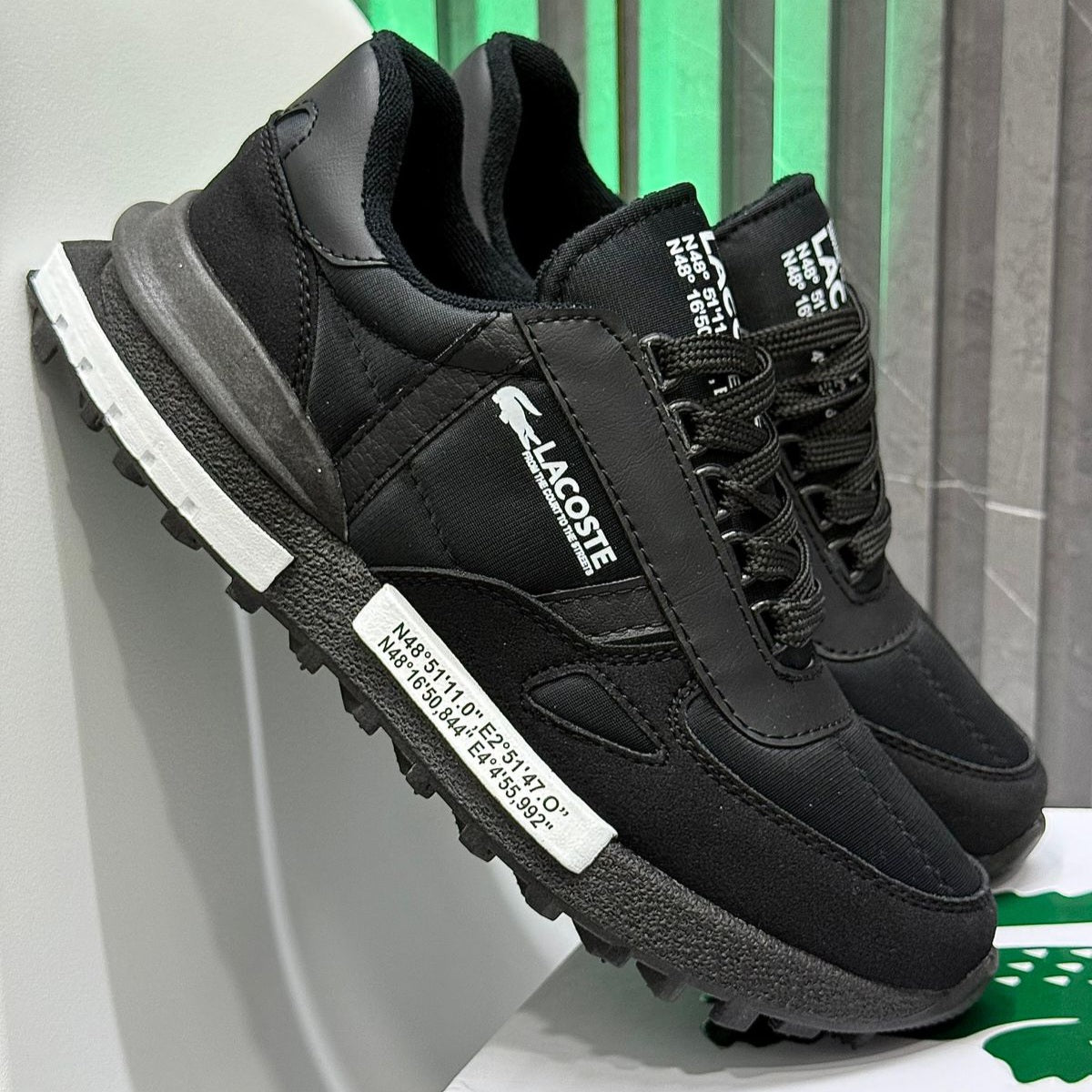 Tenis Lacoste Masculino - Casual Premium con Diseño Elegante y Suela Confortable