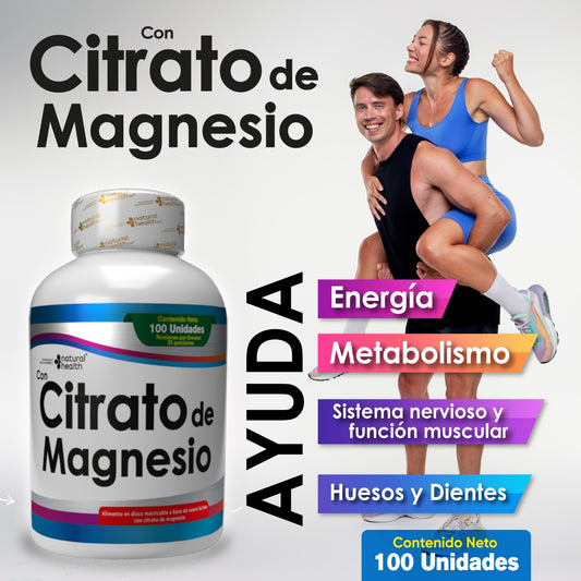 Citrato de Magnesio Concentrado MagMax, Desbloquea tu Verdadero Potencial. Importado Americano