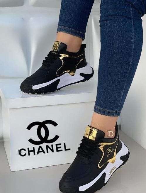 Tenis Chanel Dama Deportivo Casual