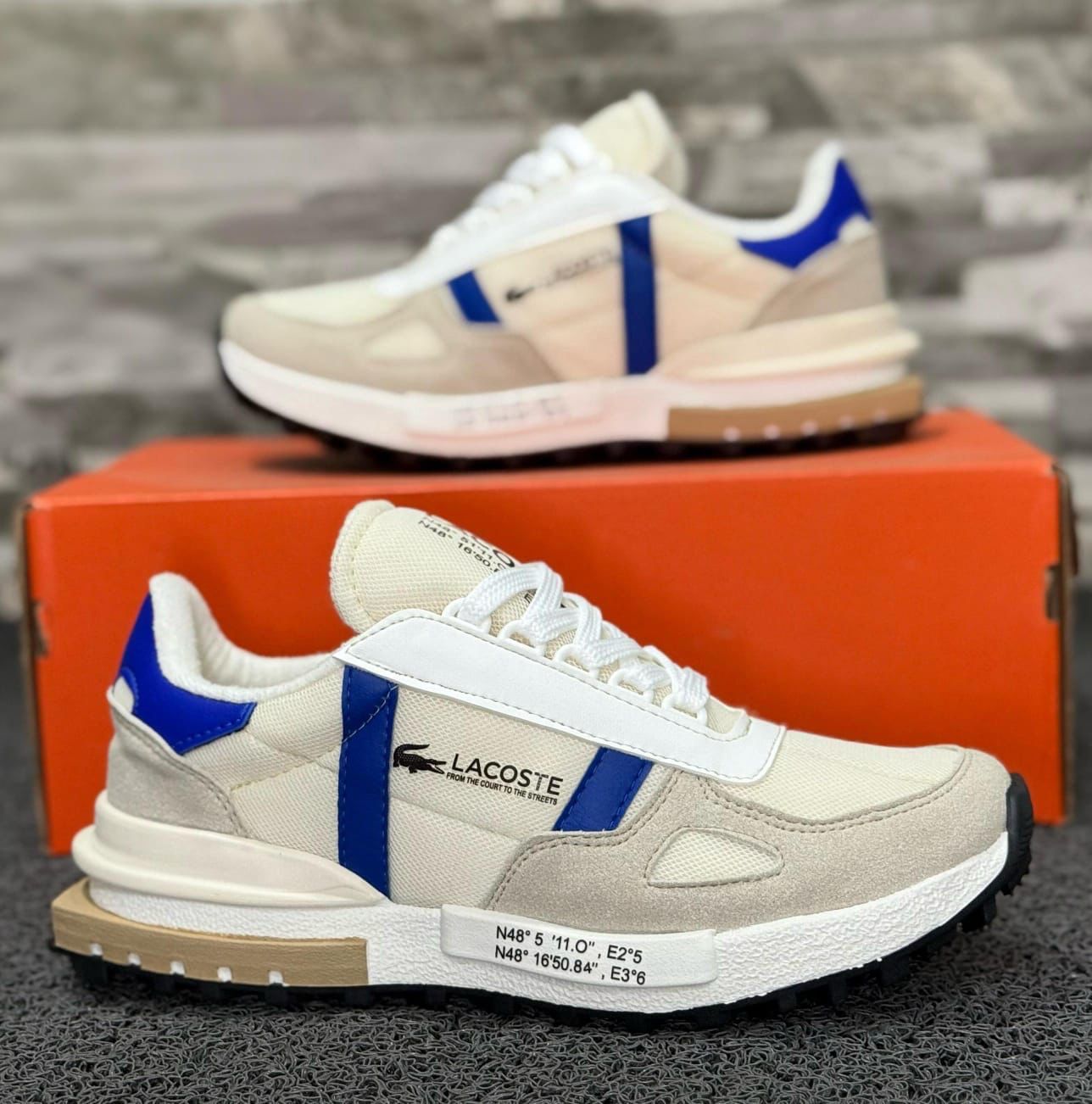 Tenis Lacoste Caballero - Casual Premium con Diseño Elegante y Suela Confortable