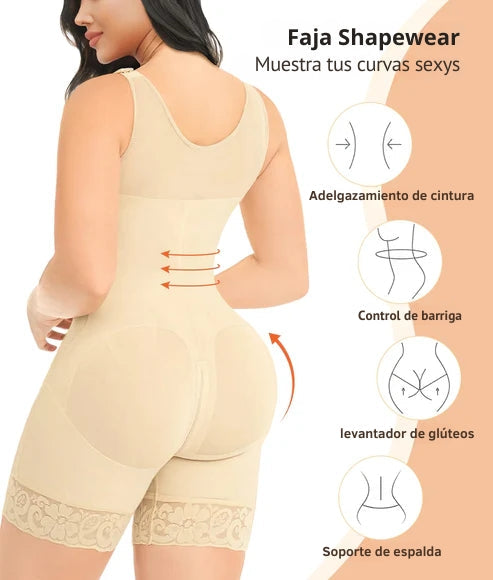 Faja Colombiana Reductora Premium – Moldea, Realza y Da Confianza Todo el Día