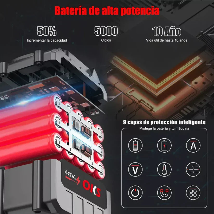 MAXCUT™ DESBROZADORA ELECTRICA 3 EN 1 - Mas ligera que nunca