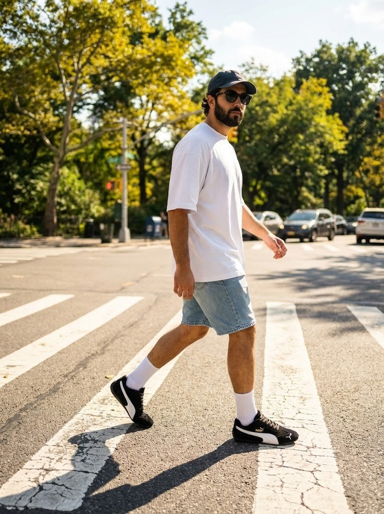 Tenis Puma Speedcat Unisex - Cuero Tipo Carnaza con Suela de Goma y Caja