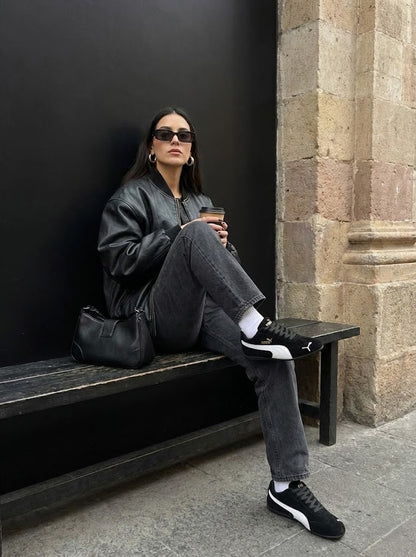 Tenis Puma Speedcat Unisex - Cuero Tipo Carnaza con Suela de Goma y Caja