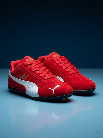 Tenis Puma Speedcat Unisex - Cuero Tipo Carnaza con Suela de Goma y Caja