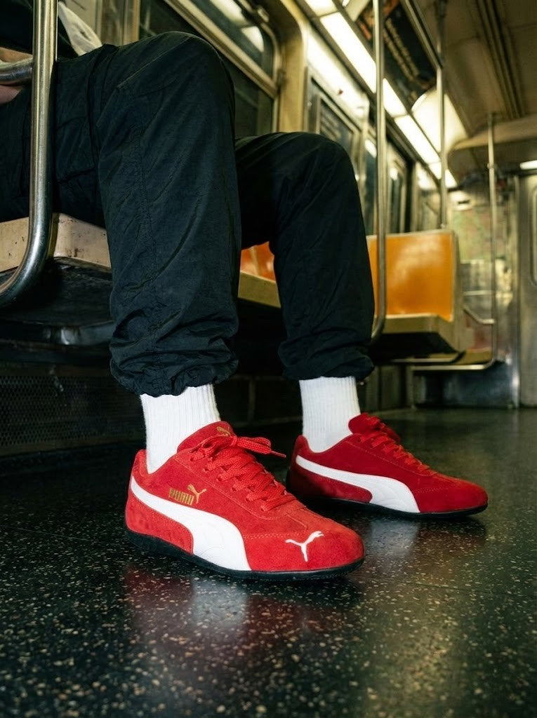 Tenis Puma Speedcat Unisex - Cuero Tipo Carnaza con Suela de Goma y Caja