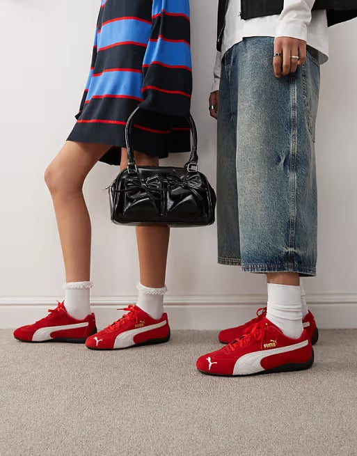 Tenis Puma Speedcat Unisex - Cuero Tipo Carnaza con Suela de Goma y Caja