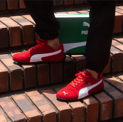 Tenis Puma Speedcat Unisex - Cuero Tipo Carnaza con Suela de Goma y Caja