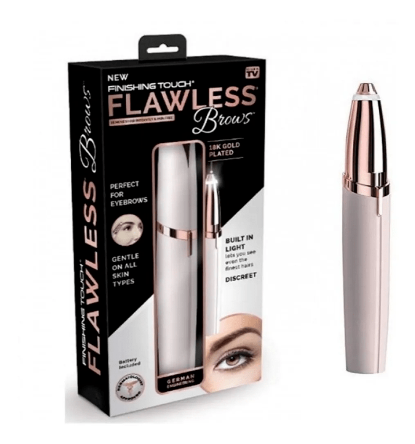 Flawless® Depilador Pro Multiusos - Afeitadora para cejas