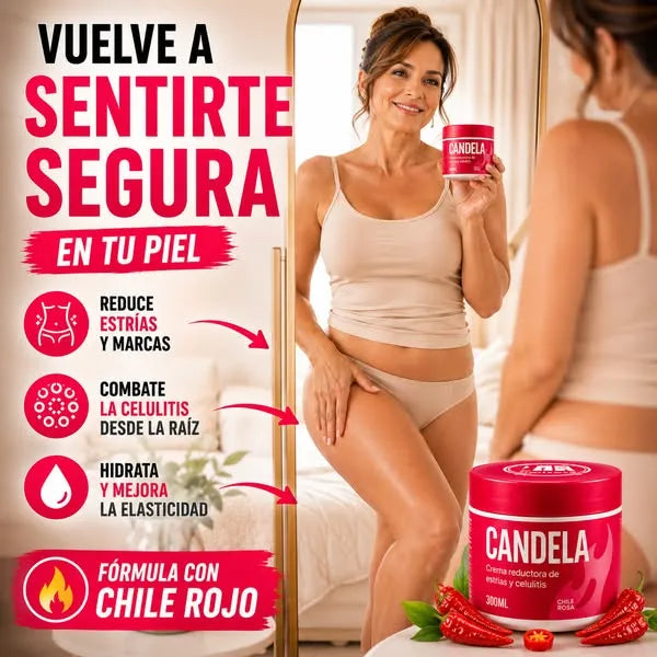 Candela crema reductora para estrías