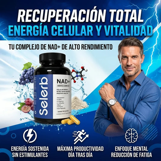 Selerb NAD+, Energía Celular y Vitalidad